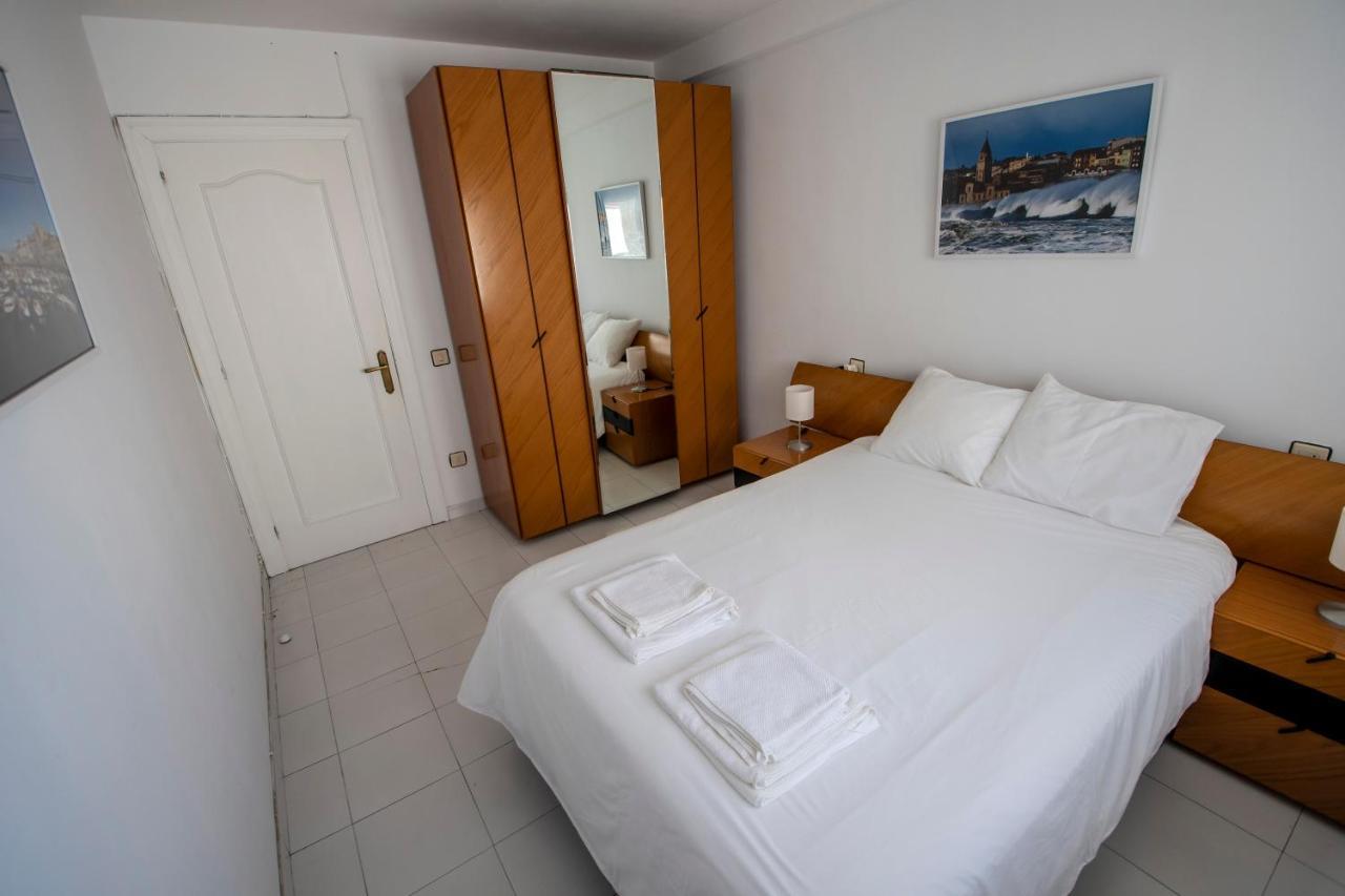183A Apto En Pleno Centro Con Vistas Al Mar Lägenhet Gijón Exteriör bild